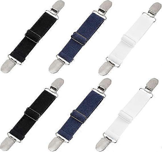 6 db elasztikus nadrág cinch csipesz, nadrág derékfeszítő derékkapocs öv állítható csizma hevederek nőknek férfiaknak