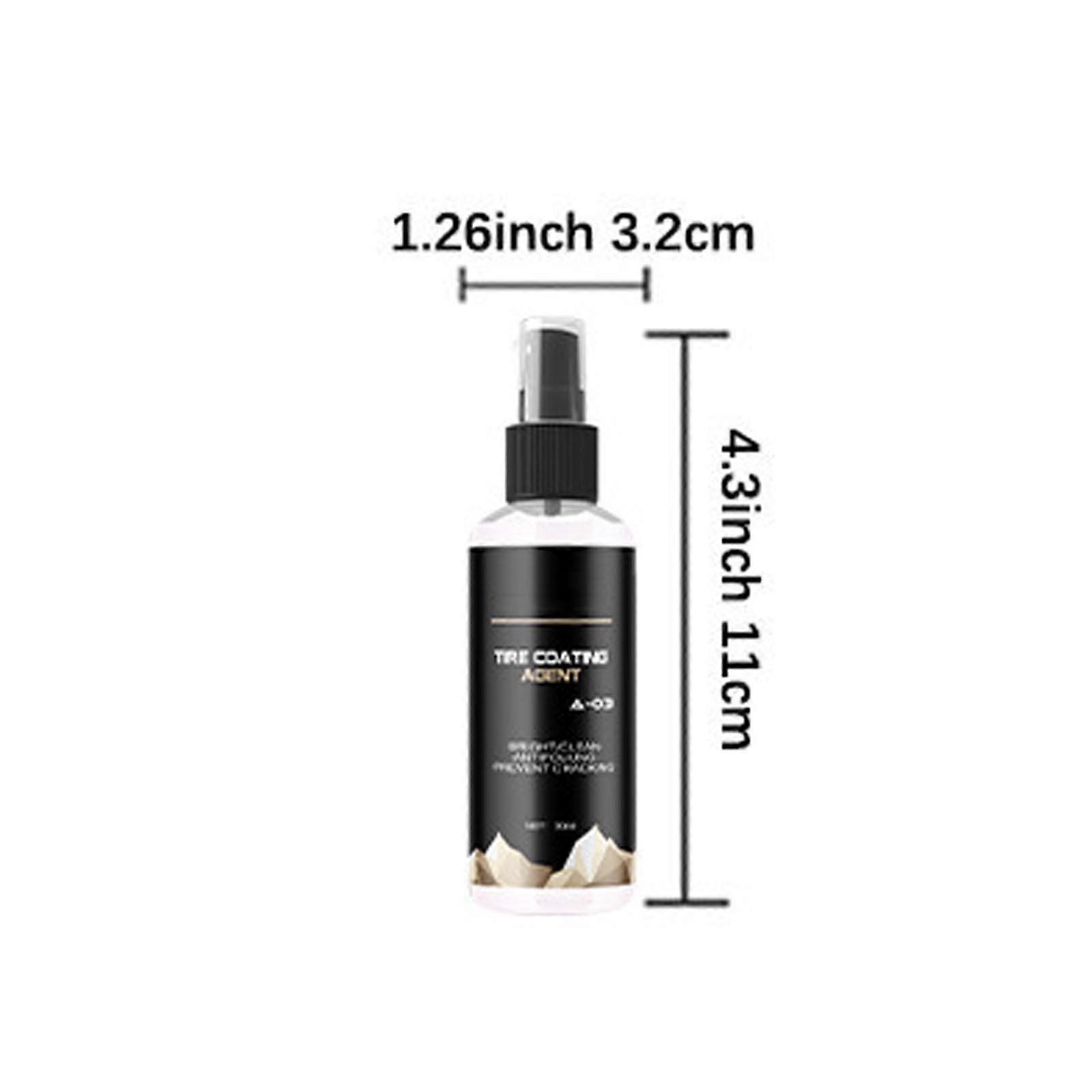 Tire Crystal Plating Gloss Maintenance Agent Rubber Refurbishing Agent Quick-Dry Formula Multi-Surface Safe