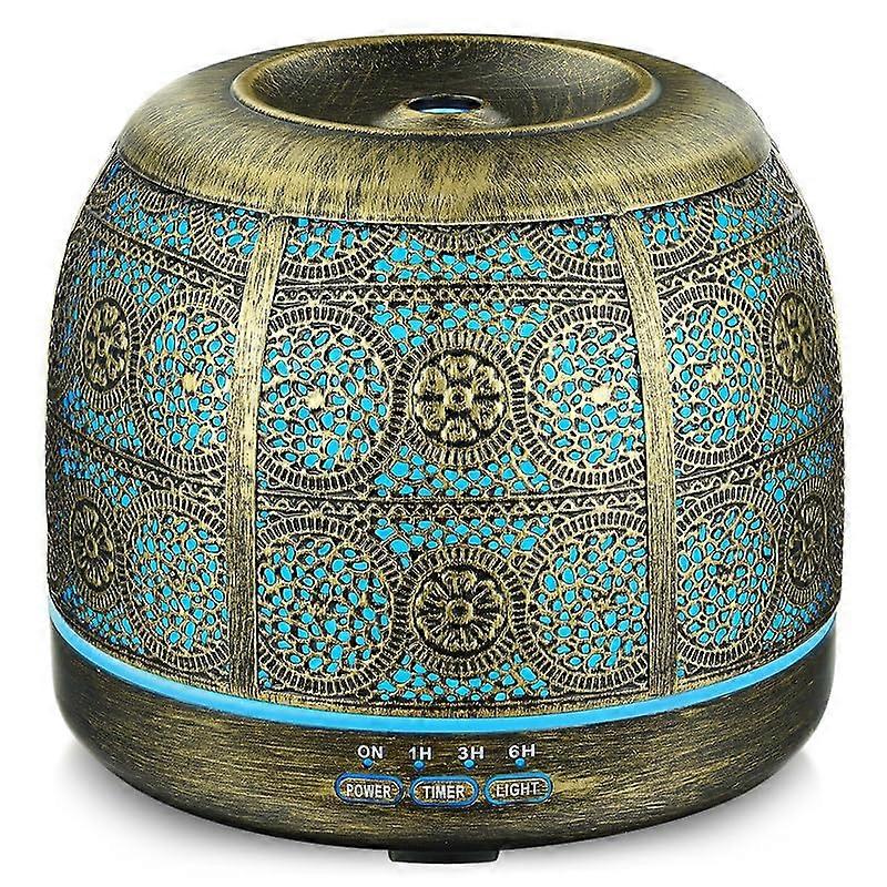 500ml essential oil diffusers for the big room, metal diffusers, ultrasonic aromatherapy diffuser