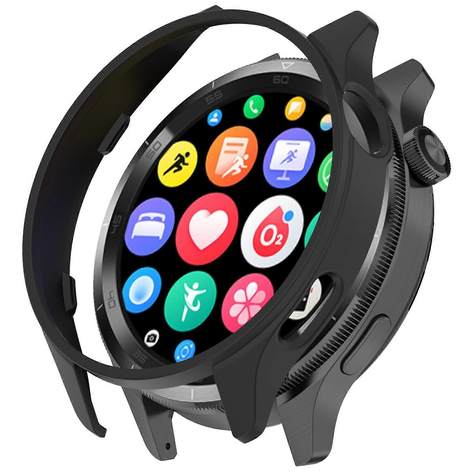 Half Coverage PC Hollow Watch Protective Case For Xiaomi Watch S4 / Watch S4 eSIM