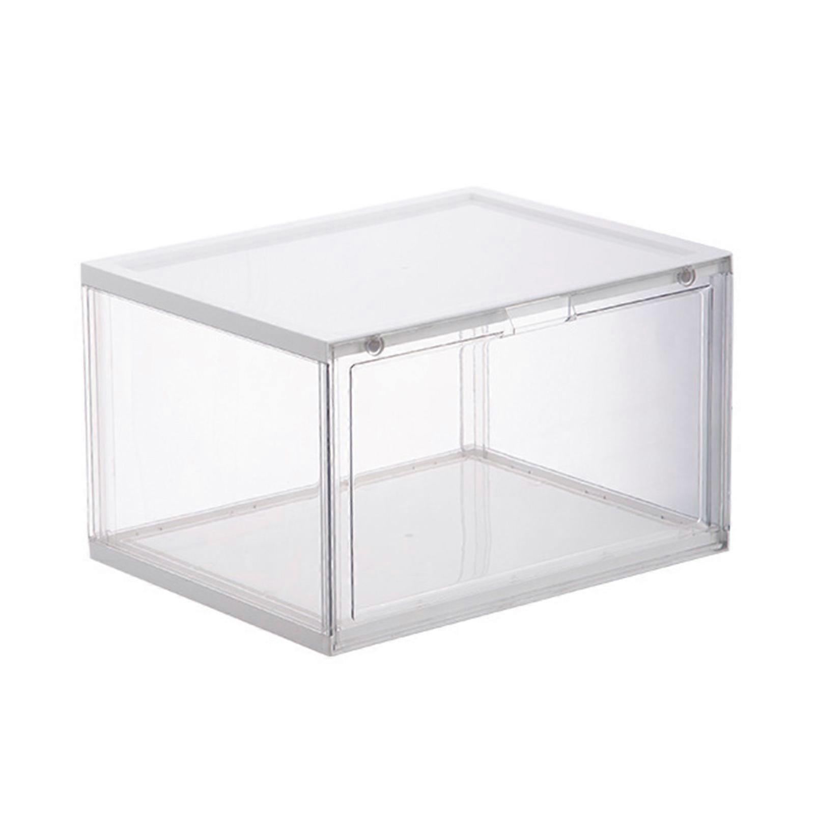 Large Acrylic Shoe Organizer Space Saving Dust Resistant Boxes for Shoe Storage Management