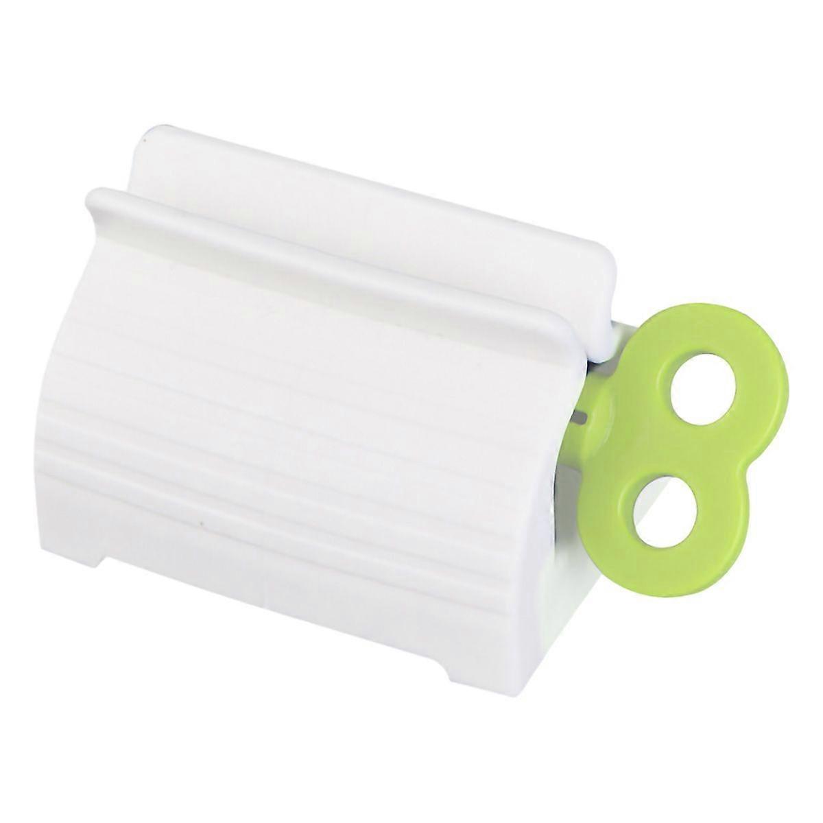 1 pcs Manual Toothpaste Tube Squeezer Rolling Tube Toothpaste Squeezer Roller for Bathroom Green