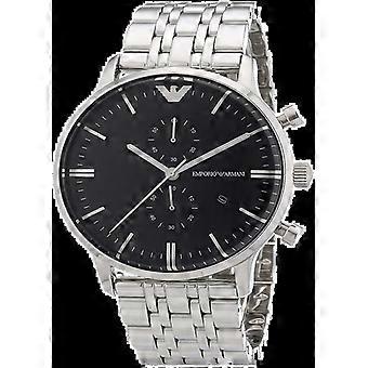 Uhr - Emporio Armani - Neu Retro AR1648 - Quarz - Analog - Edelstahl