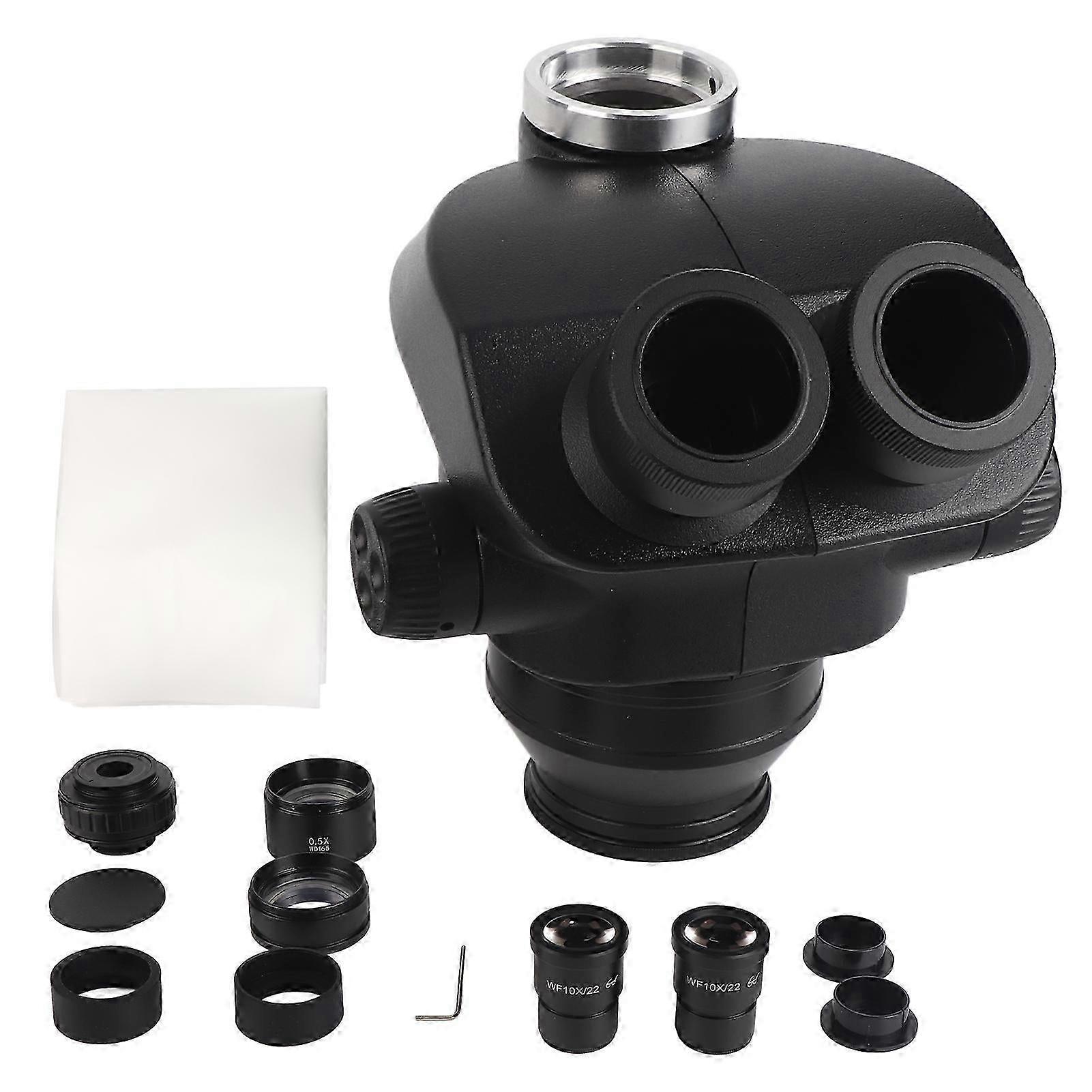 Microscope Head Trinocular Head 3.5100x Bifocal Continuous Zoom Stereo Microscope Head