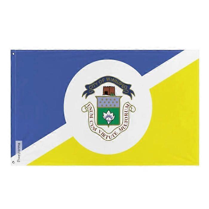 Winnipeg Flag – 90 x 150 cm – Polyester – Metal Grommets – Durable