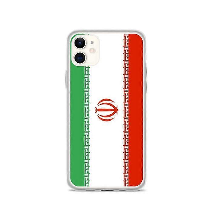 iPhone 11 Case - Flag of Iran - Soft Silicone - Full Protection - Lightweight Design