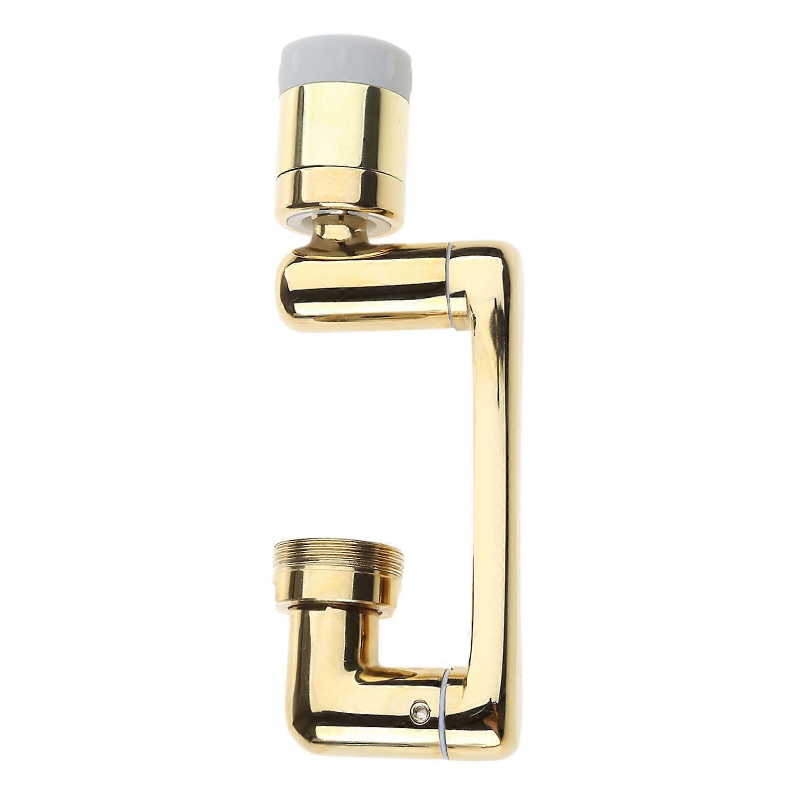 Brass Faucet Attachment 1440° Swivels Faucet Extension Adapter for Enhanceds Water Flows Control