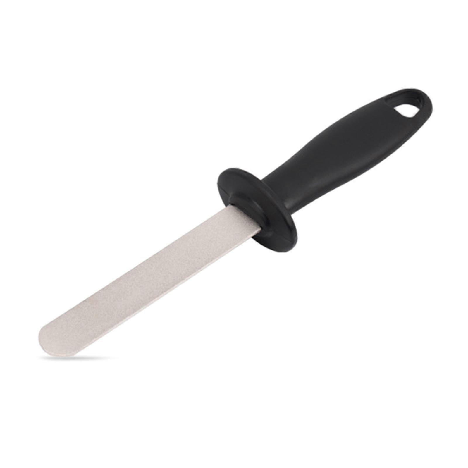 Diamond Knife Sharpener Rod Professional Sharpening Tool Doubled-sided Diamond Knife Sharpener File for Home Outdoor