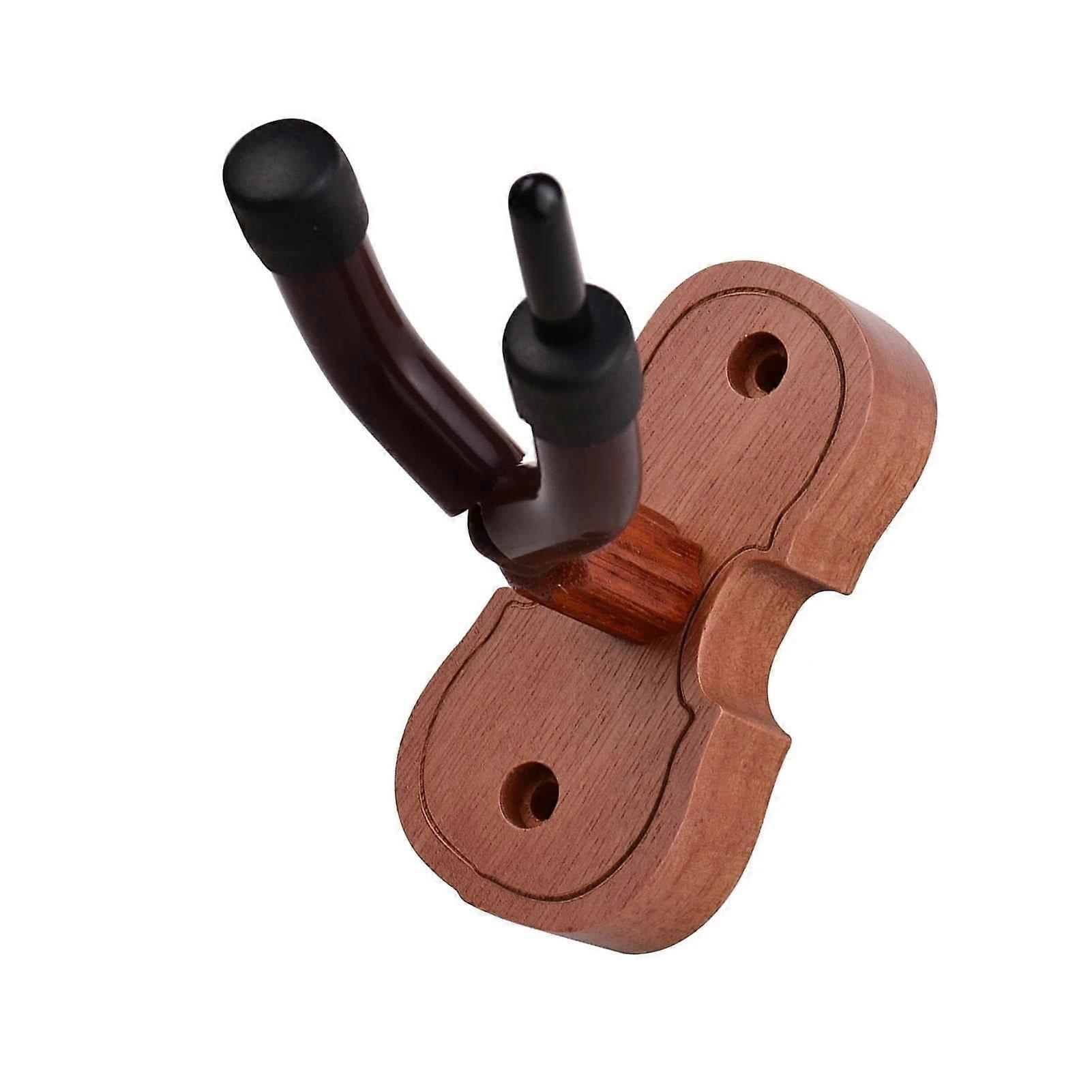 4/4 Violin Accessories Wooden Base Hanger for Violin and Viola with Professional Practical Design