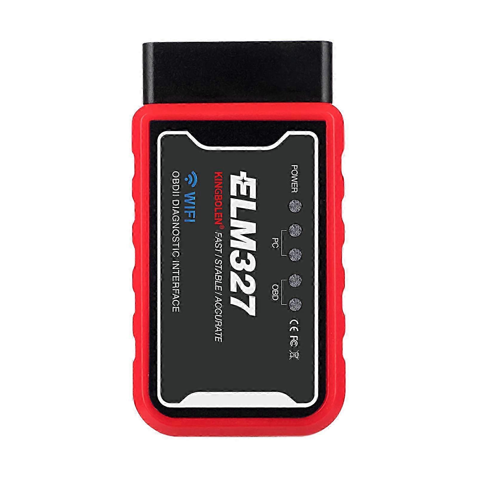 2025 OBD2 Diagnostic Scanner ELM327 PIC25K80 Chip Check Engine Wireless WiFi OBD2 Code Reader for Motorcycle for Android for IOS