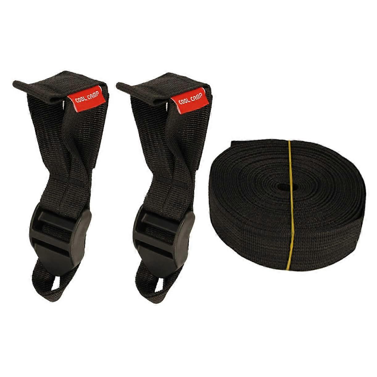 Awning Pole Mounting Buckles Tent Peg Buckles Canopy Multifunctional Tent Pole Fixator Oxford Fabric for Camping