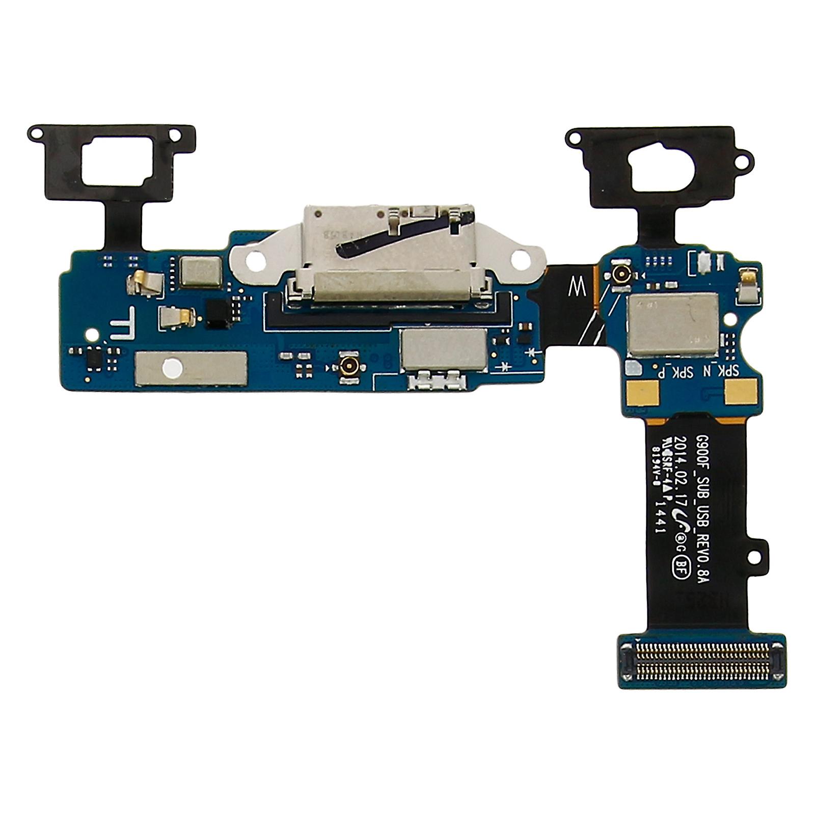 Charging cradle with Micro-USB 3.0 socket + internal microphone for Galaxy S5