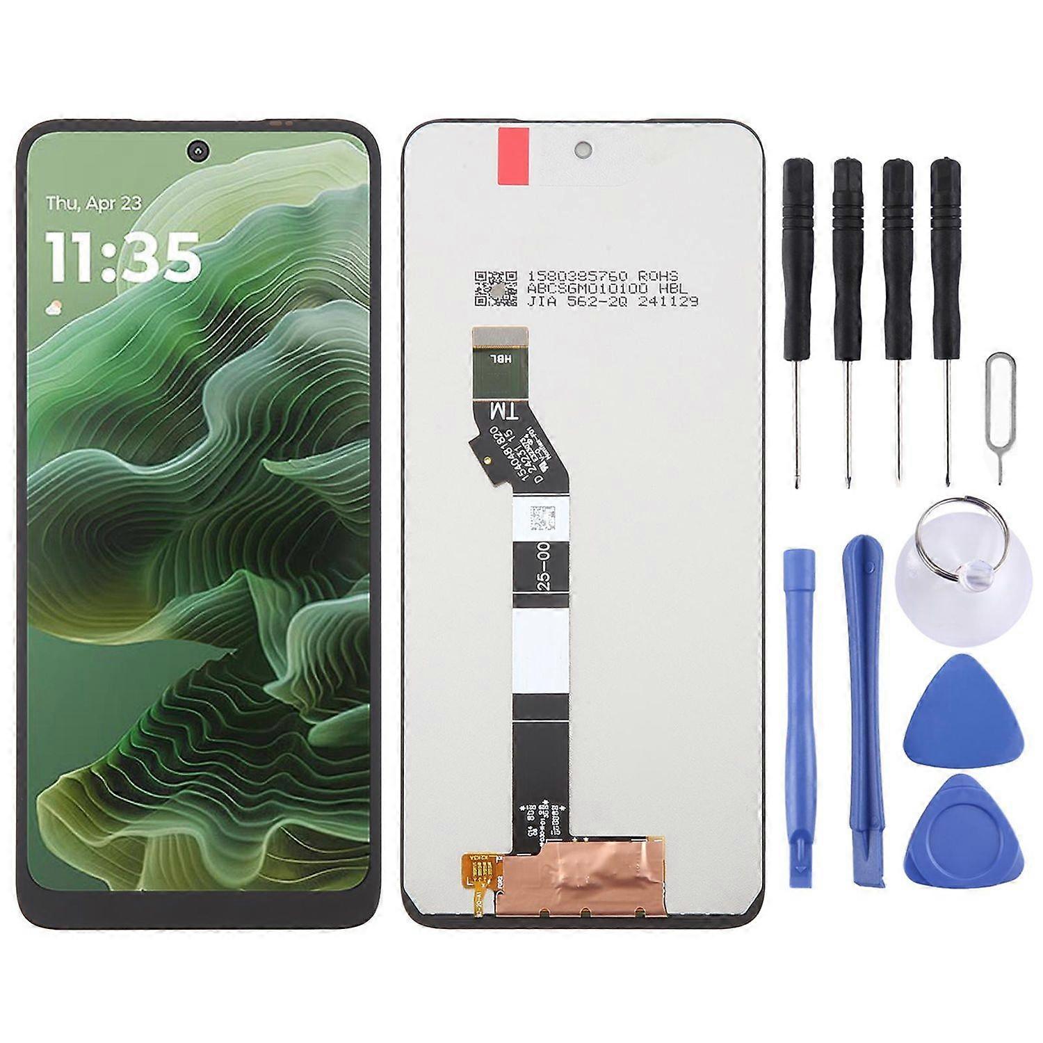 For Motorola Moto G35 LCD Display without Frame Unit Repair Spare Part