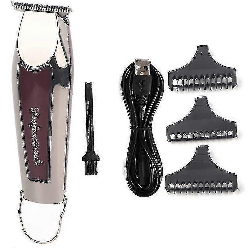 Tondeuse à cheveux Set Tondeuse à cheveux Usb Rechargeable Électrique Cheveux Modelage Carving Rasoir Coupe-Cheveux 2025