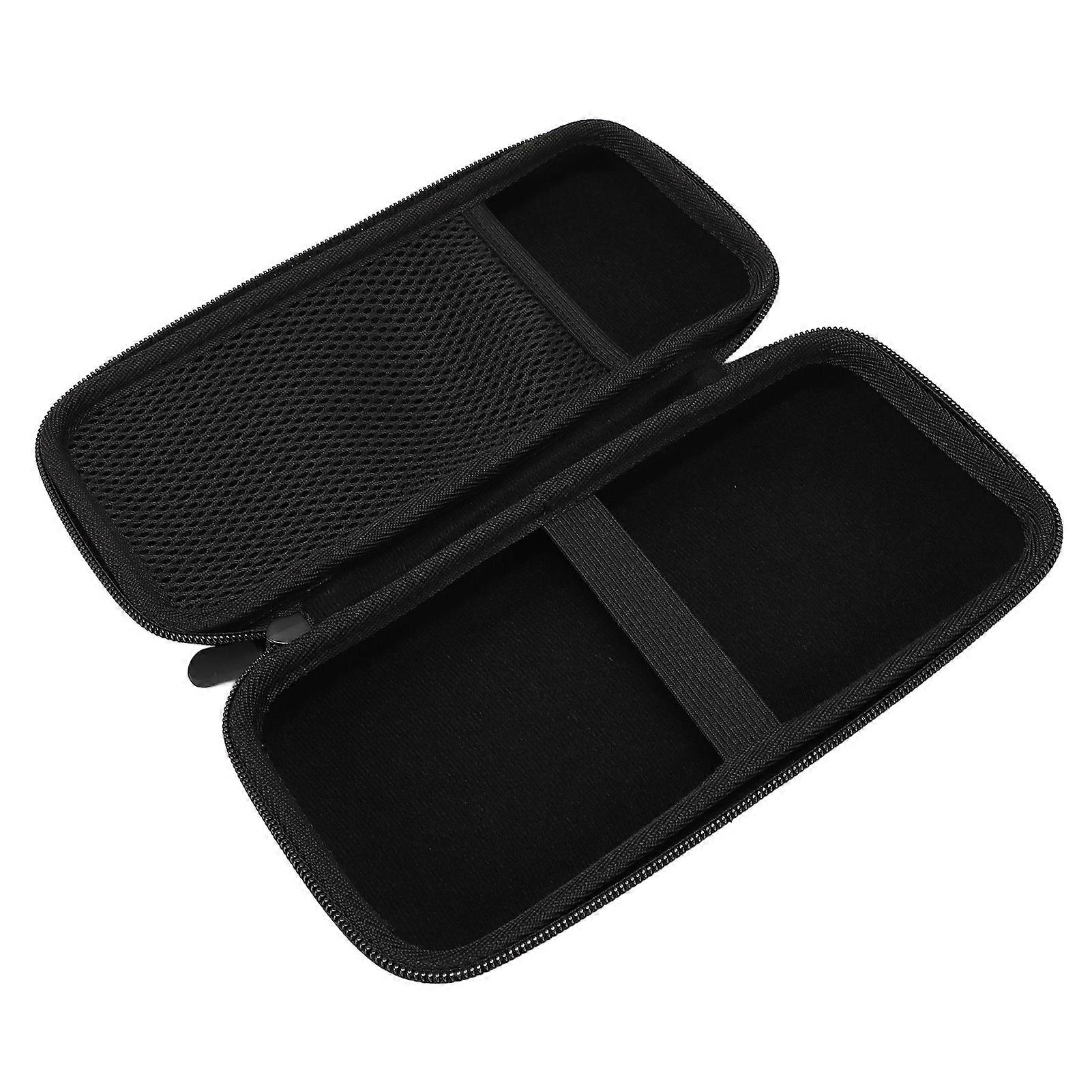 Color Graphing Calculator Hard Case Nylon EVA Travel Storage Carrying Box Protective Bag for Texas Instruments TI 84 Plus CE Black 