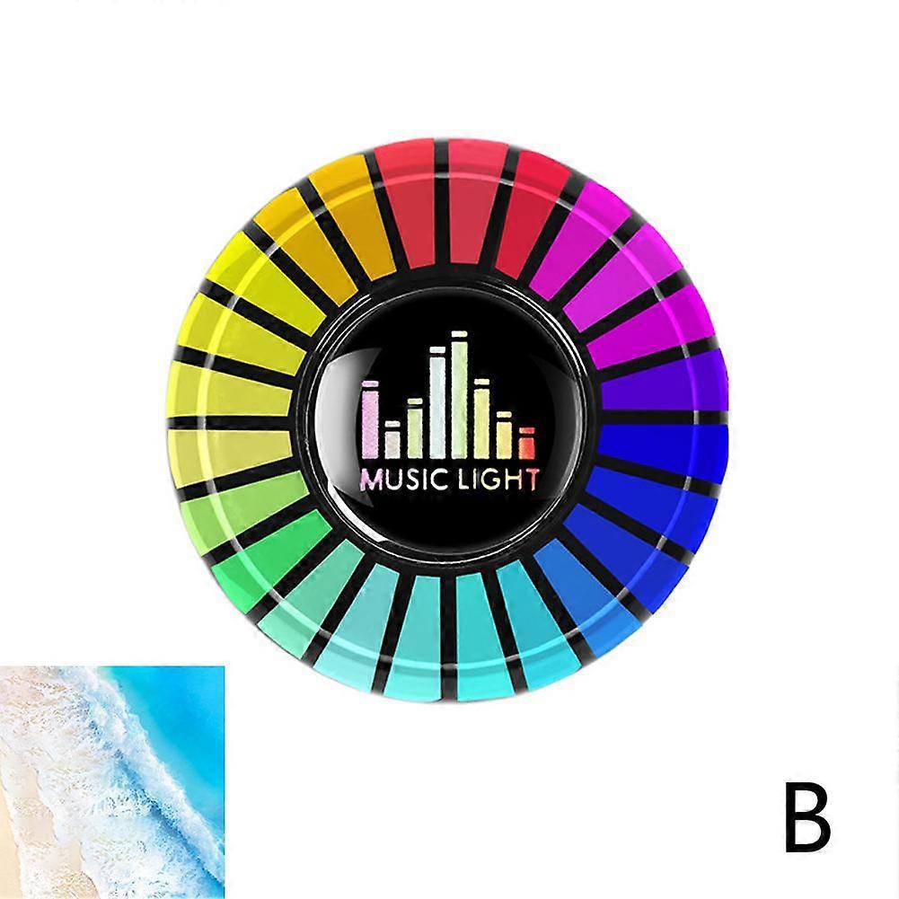 For Car Aromatherapy Diffuser with Voice Control RGB Rhythm Light and Smart Perfume for Fresh Ambiance