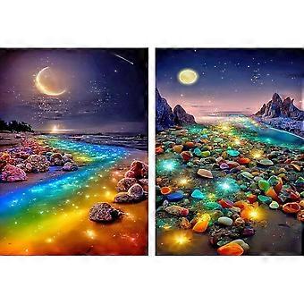Wunderbare Sonne Mond (2er Pack Puzzles) Puzzle 300/500/1000 Teile Holz Puzzle Spiel Entspannung