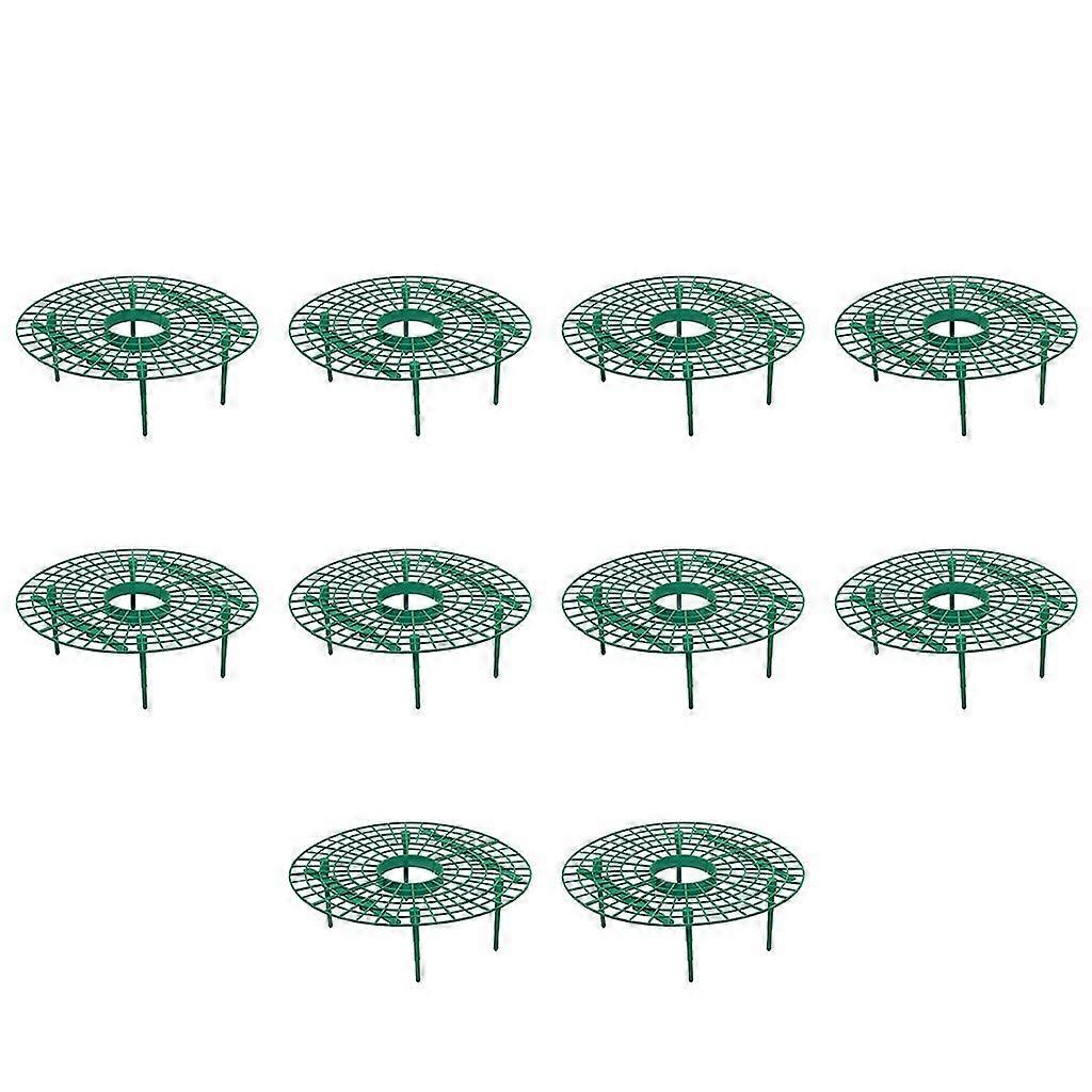 10pieces strawberry stand frame holder balcony plant stand fruit support climbing vine column garden work