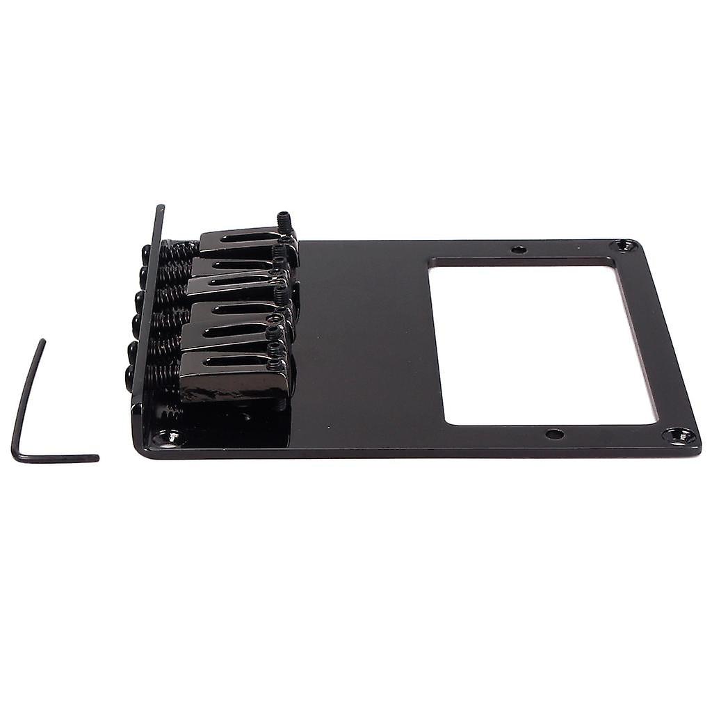 Double Pickup  Bridge For Tl Electric Guitar Replacement Black