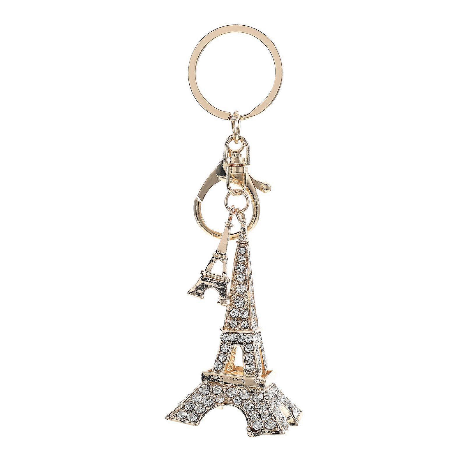 Eiffel Tower With Keychain Novelty Key Chain Eiffel Tower Keychain Charm Eiffel Tower Key Ring Charm Eiffel Tower Accessory