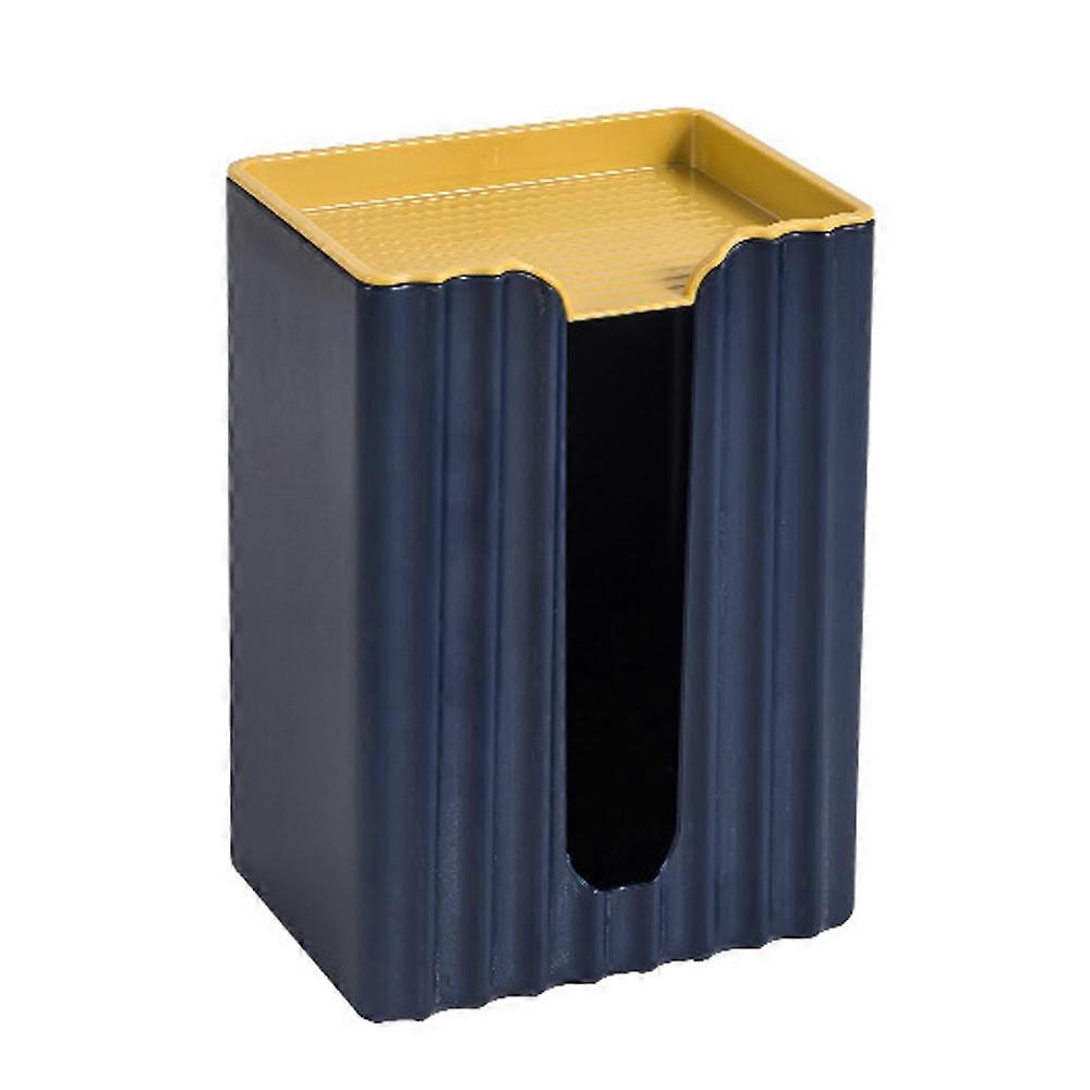Creative Wall Mounted Tissue Box Holder, Tissue Storage Box With Storage Shelf-Style 1