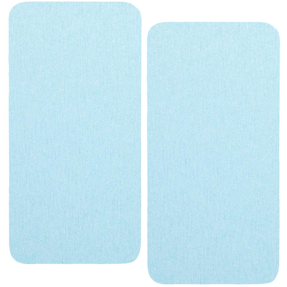 Diatomite Soap Dish Bathroom Sink Tray Absorbent Pads Quick Drying Rectangular 16.00X8.00X0.50CM Keep Dry 2Pcs