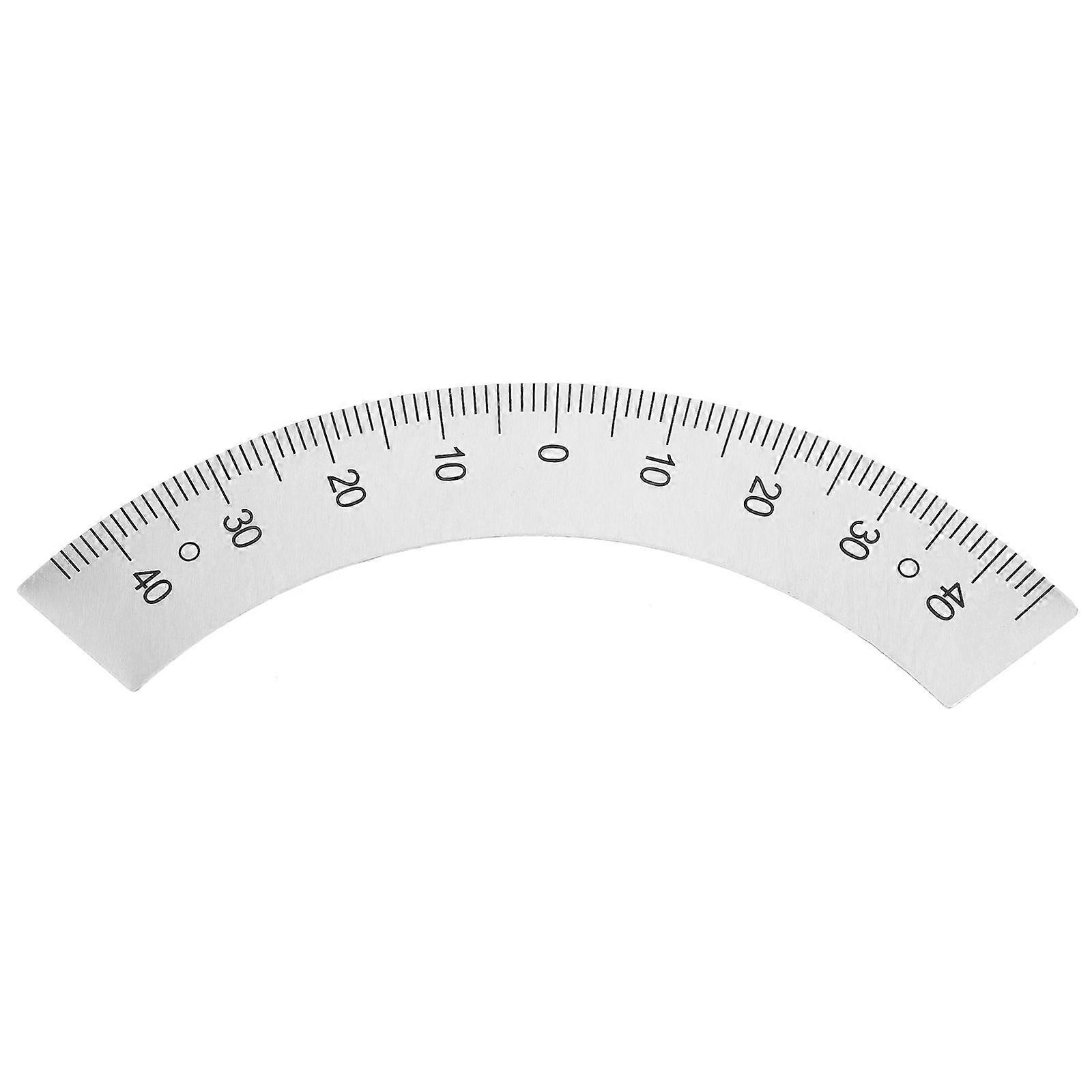 Scale Ruler 45 Degree Angles Ruler Small Protractor Milling Machine Scale Ruler