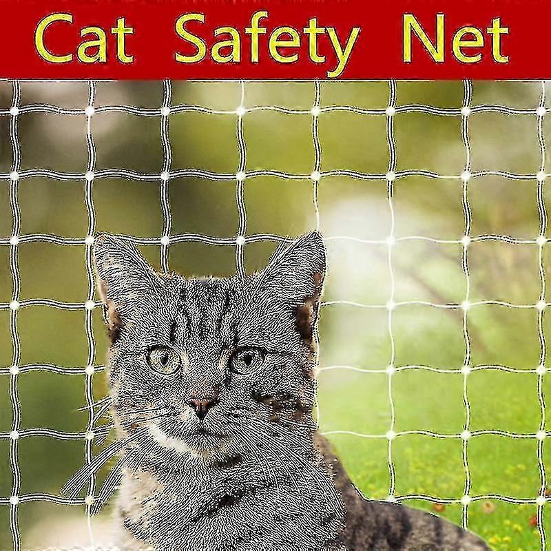 1set Cat Net Balcony Safety Net Beskyttende Cat Net Størrelse 3 X 8 M (diamant Mesh)