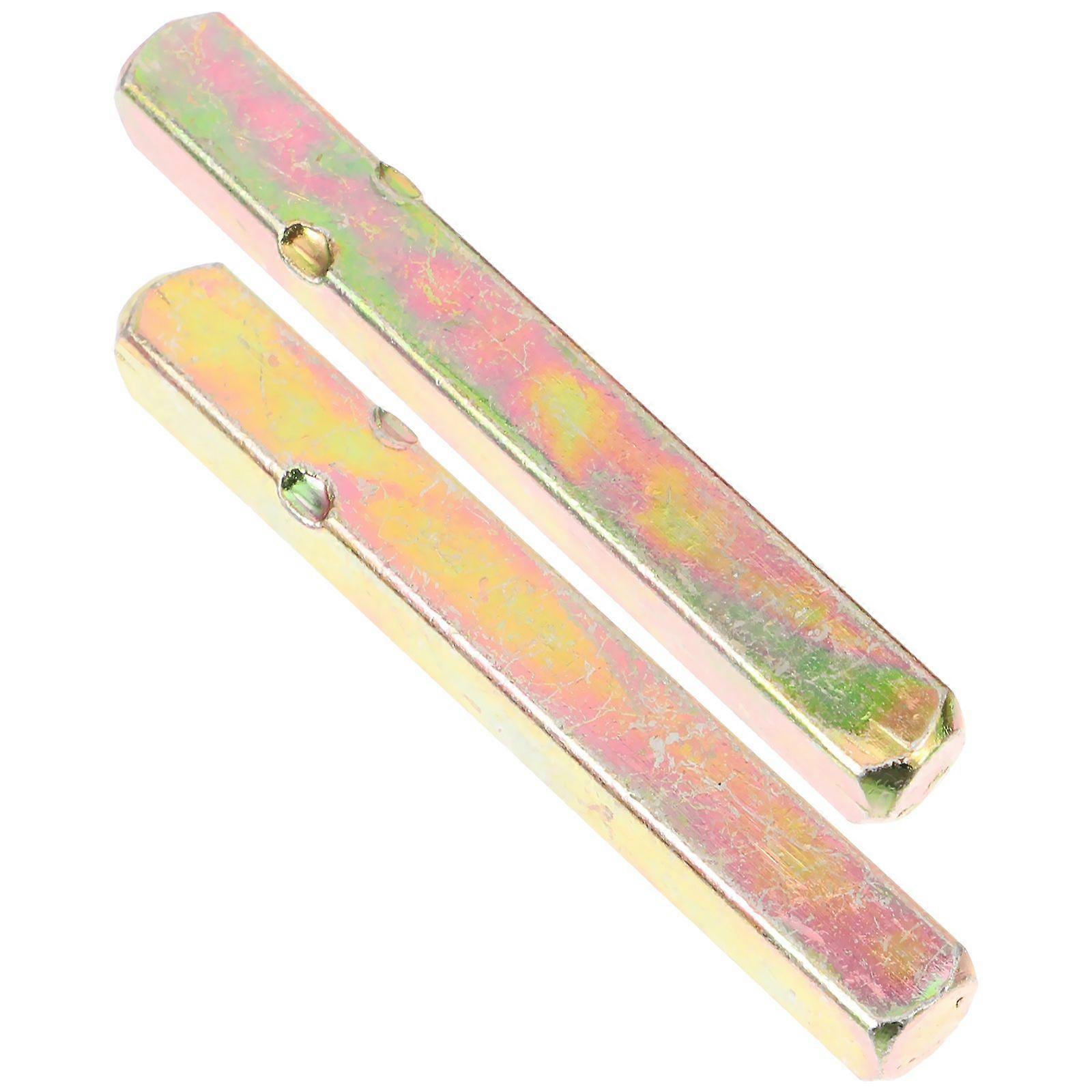 2pcs Door Handle Spindle Bar 65mm Old Door Knob Replacement Part Straight Spindle Door Accessory