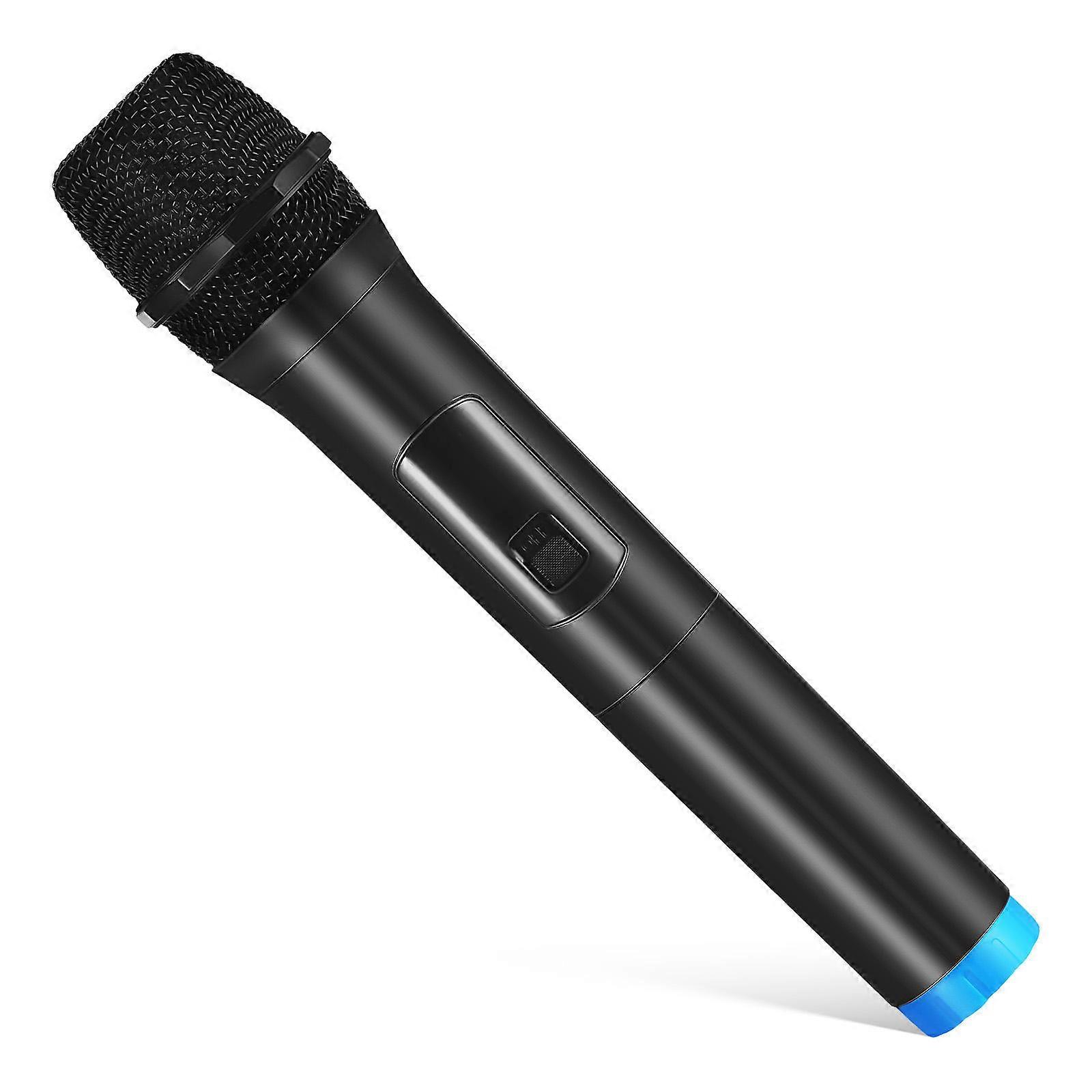 Stage Performance Microphone Prop Pretend Microphone Boys Girls Realistic Design Cylindrical Black 24.00X5.00X5.00CM 1Pack