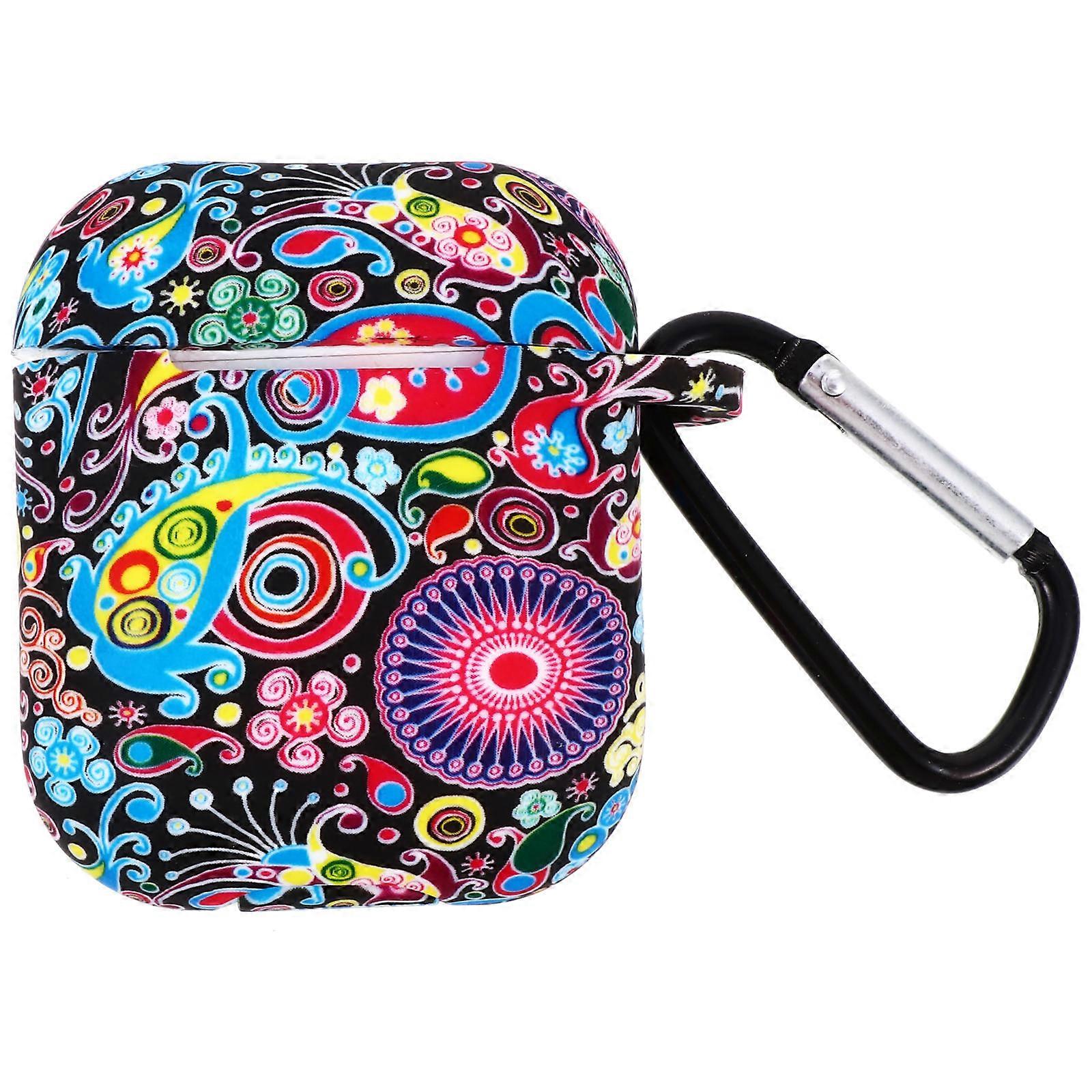 1 2 Compatible Earphone Case Protective Box Rosy Color Moisture Resistant 6x5x3cm 1Pack