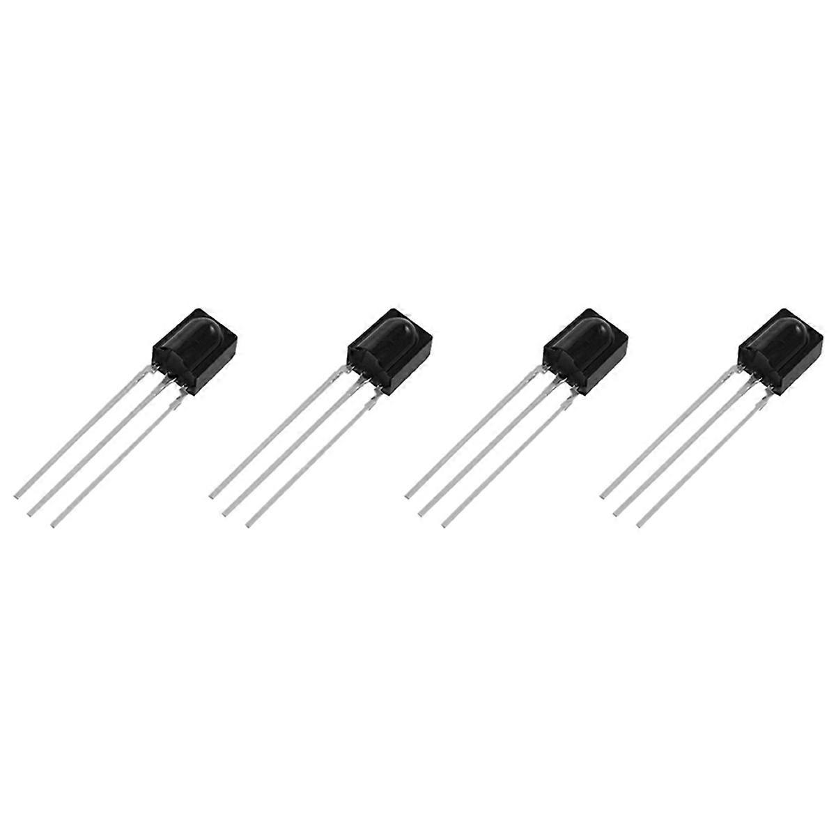 10 Pcs Reception Distance 15M VS838 IR Receiver Modules Black