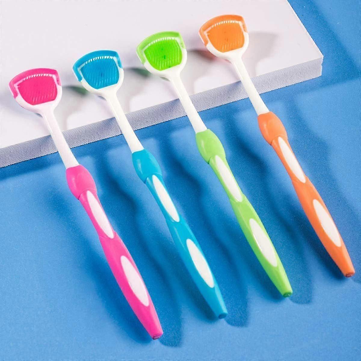 Tongue Scraper Set (4-Pack) - Fight Bad Breath