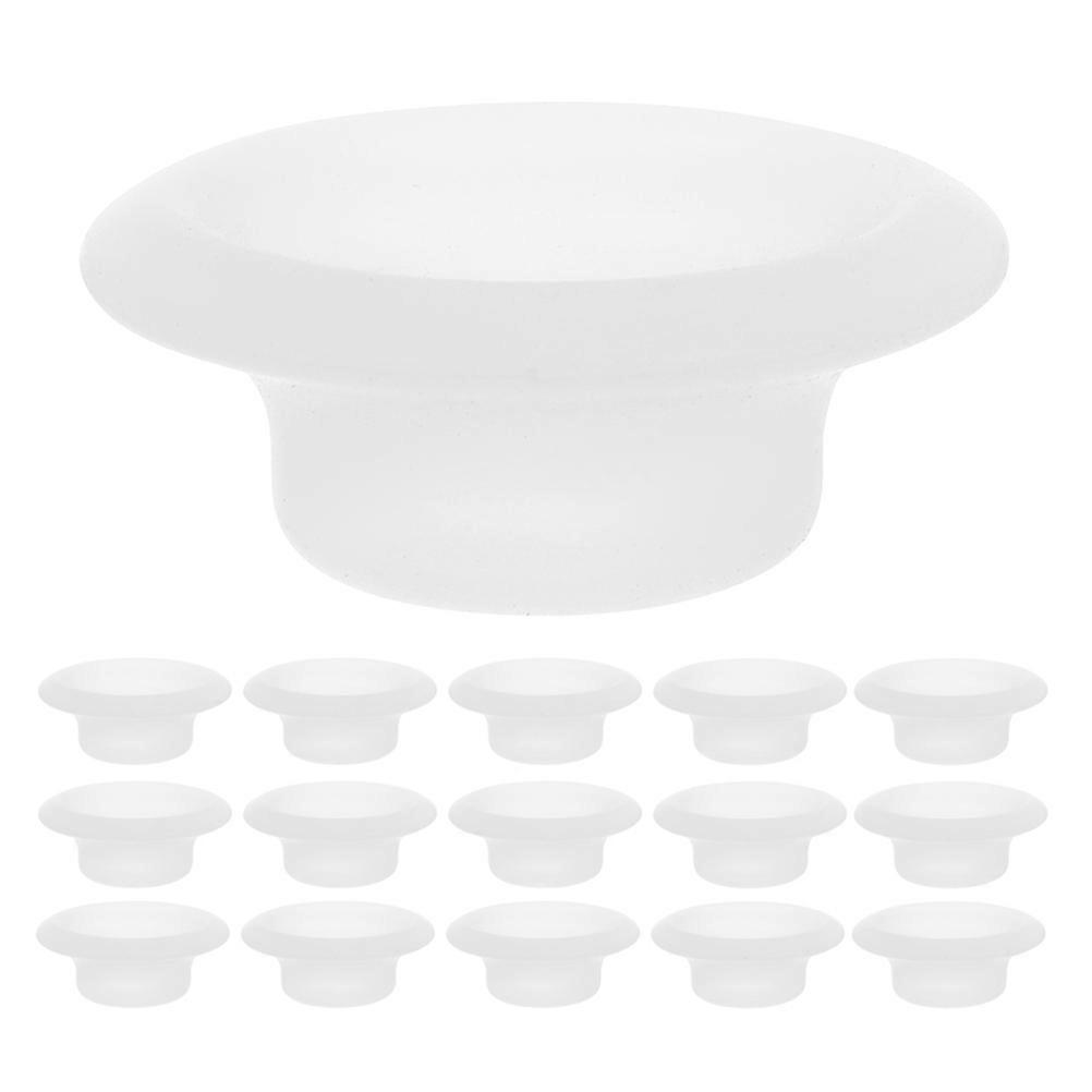 Bottle Gasket Replacement Leak Proof Sealing Cap For Round Silicone 20Set