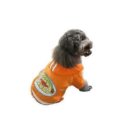 Plaid Dog Hoodie Pet Fleece Sweater Winter Coat With Hat For Small Medium Large Dogs