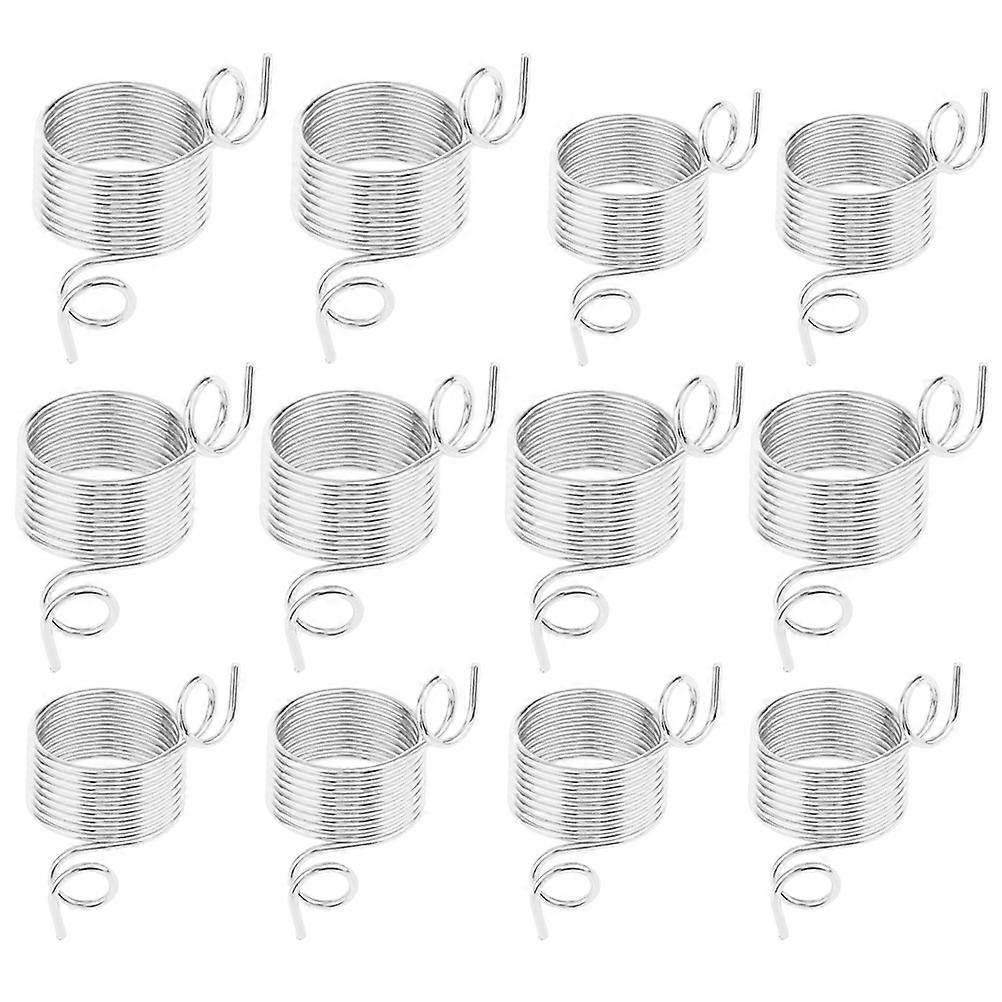 Stainless Steel Open Finger Rings Durable Thread Guide for Knitting & Crocheting, Lightweight Yarn Tension Holders for Consistent Stitching &