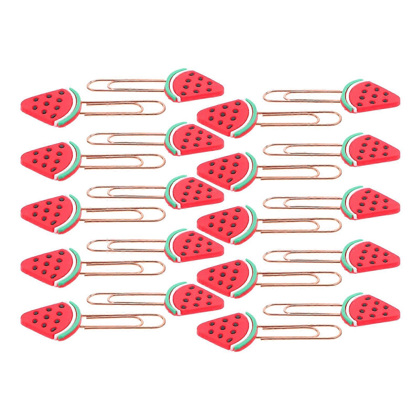 Decorative Paper Clip Unique Paperclip Bookmark Metal DIY Projects Cards And Envelopes 20Pcs