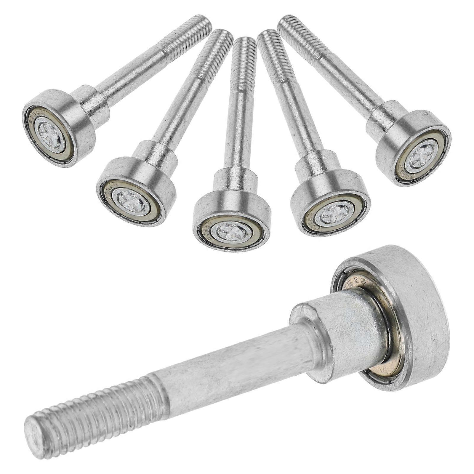 Dining Table Replacement Bearings Adjustable Table Functionality Enhancement Silver 6Set