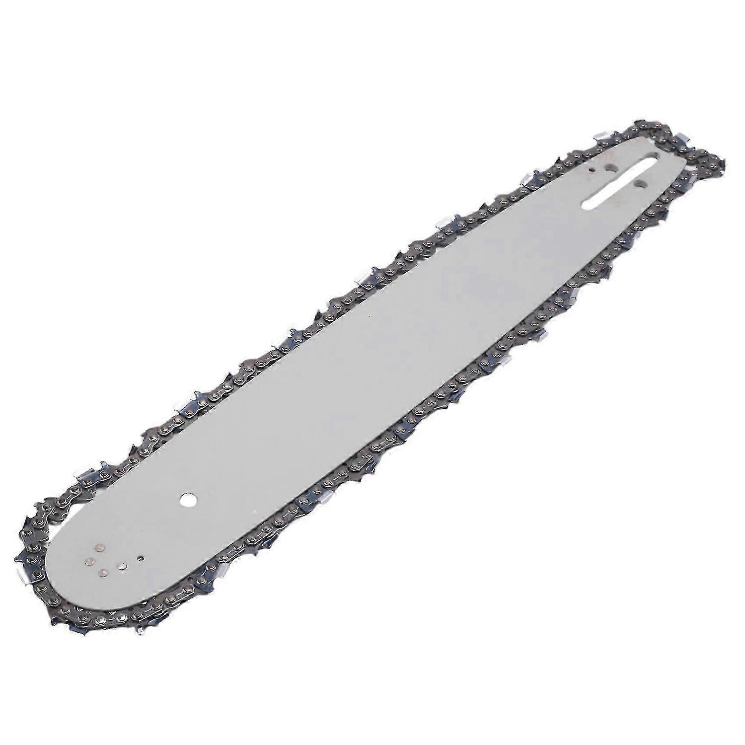 16 Inch Guide Bar + Chainsaw Chains Semi Chisel Chain Suitable for 36 41 50 51 55 JN