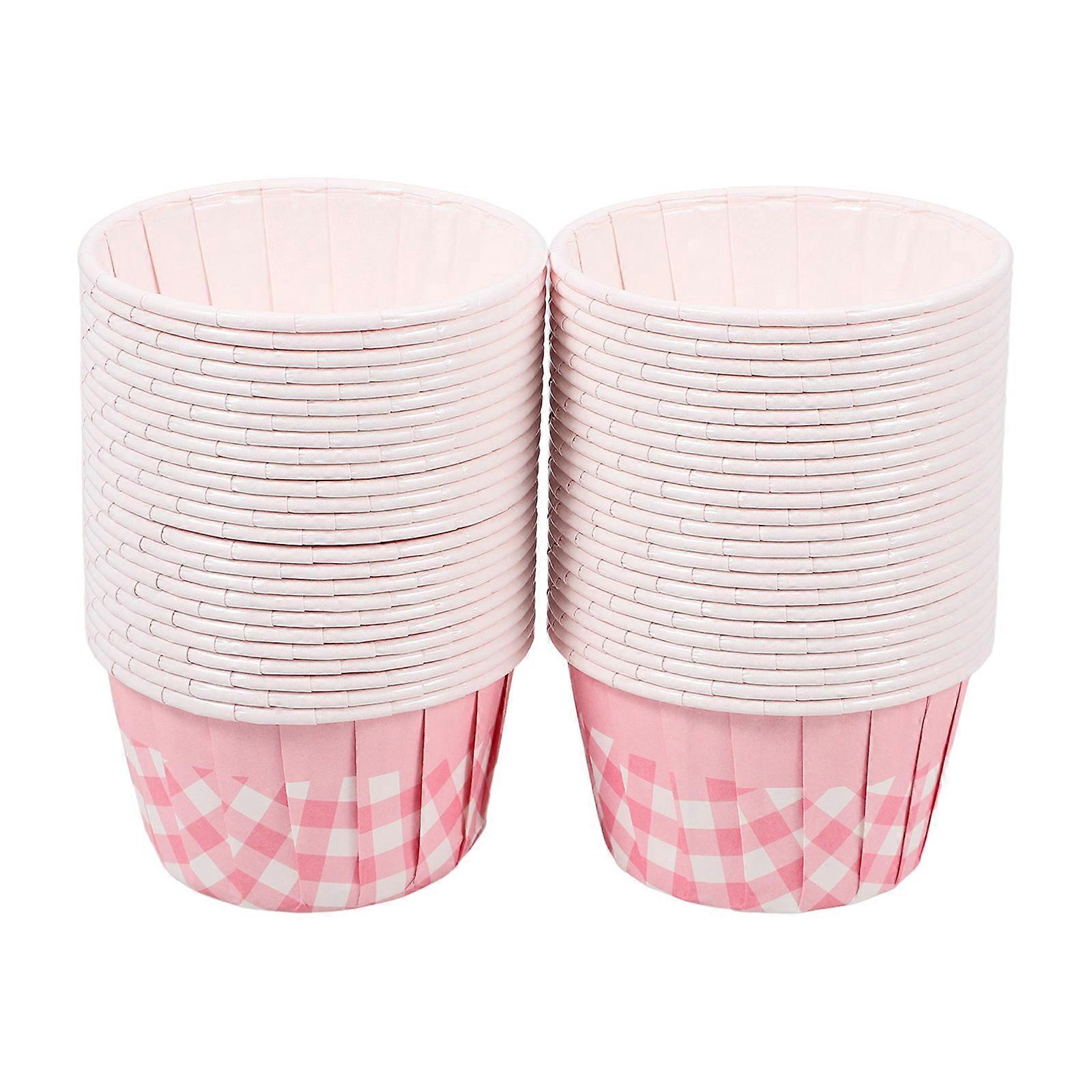 50pcs Heat Resistant Cupcake Liners Festive Muffin Baking Cups Sturdy Safe for Baking Parties Celebrations