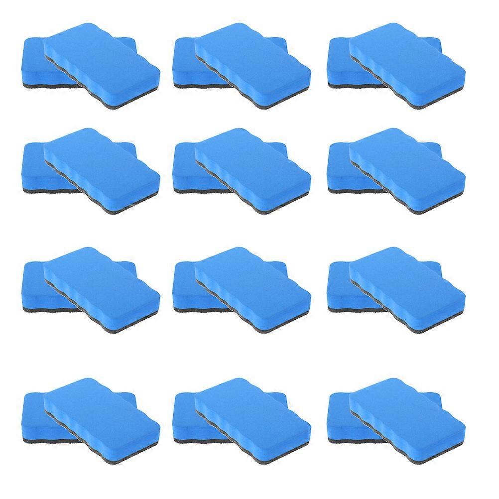 24pcs Whiteboard Eraser Material for Dry Erase Boards – Portable Chalkboard Wipes for Office, Home, Classroom Use – Easy Clean, Non Deforming Design