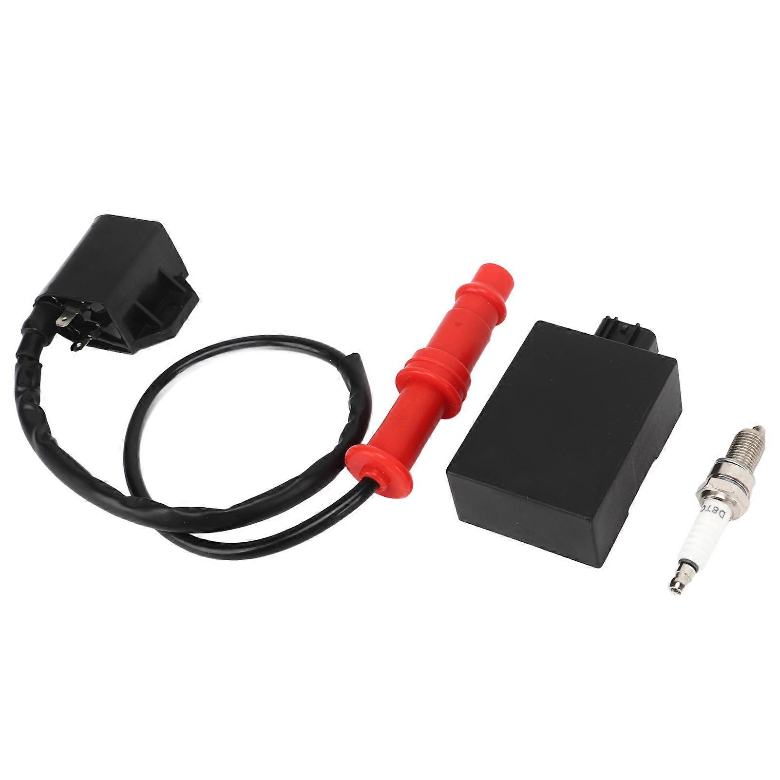 CDI Ignition Coil with Spark Plug 3089238 Replacement for Polaris Side By Side RANGER ATV SPORTSMAN 