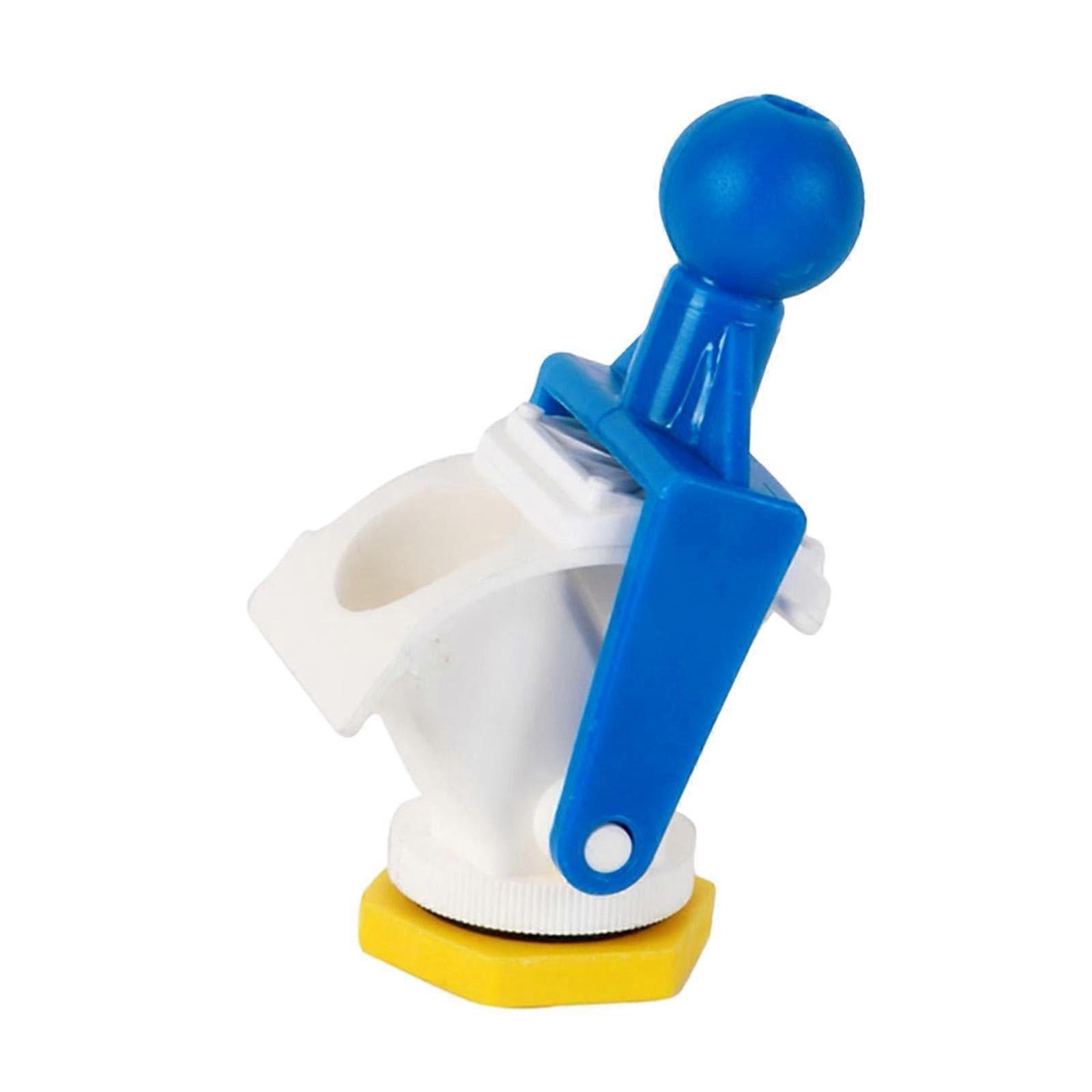 Honey Extraction Valve, Ergonomic Design, Spring-Loaded, Blue, Fits Honey Tank, Easy-Install Bottle, Honey Pusher Valve