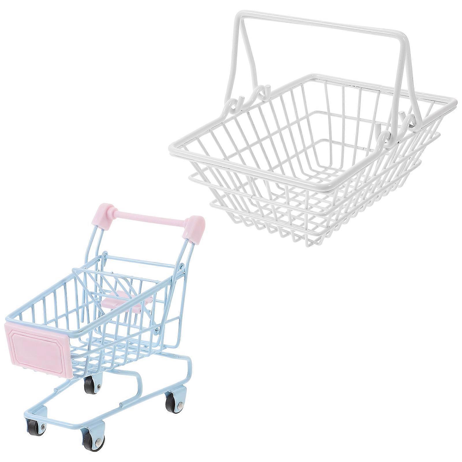 Mini Shopping Basket Creative Frying Basket for Serving Fries & Chicken – Versatile Kitchen Tool for Home, Bar, and Restaurant Use