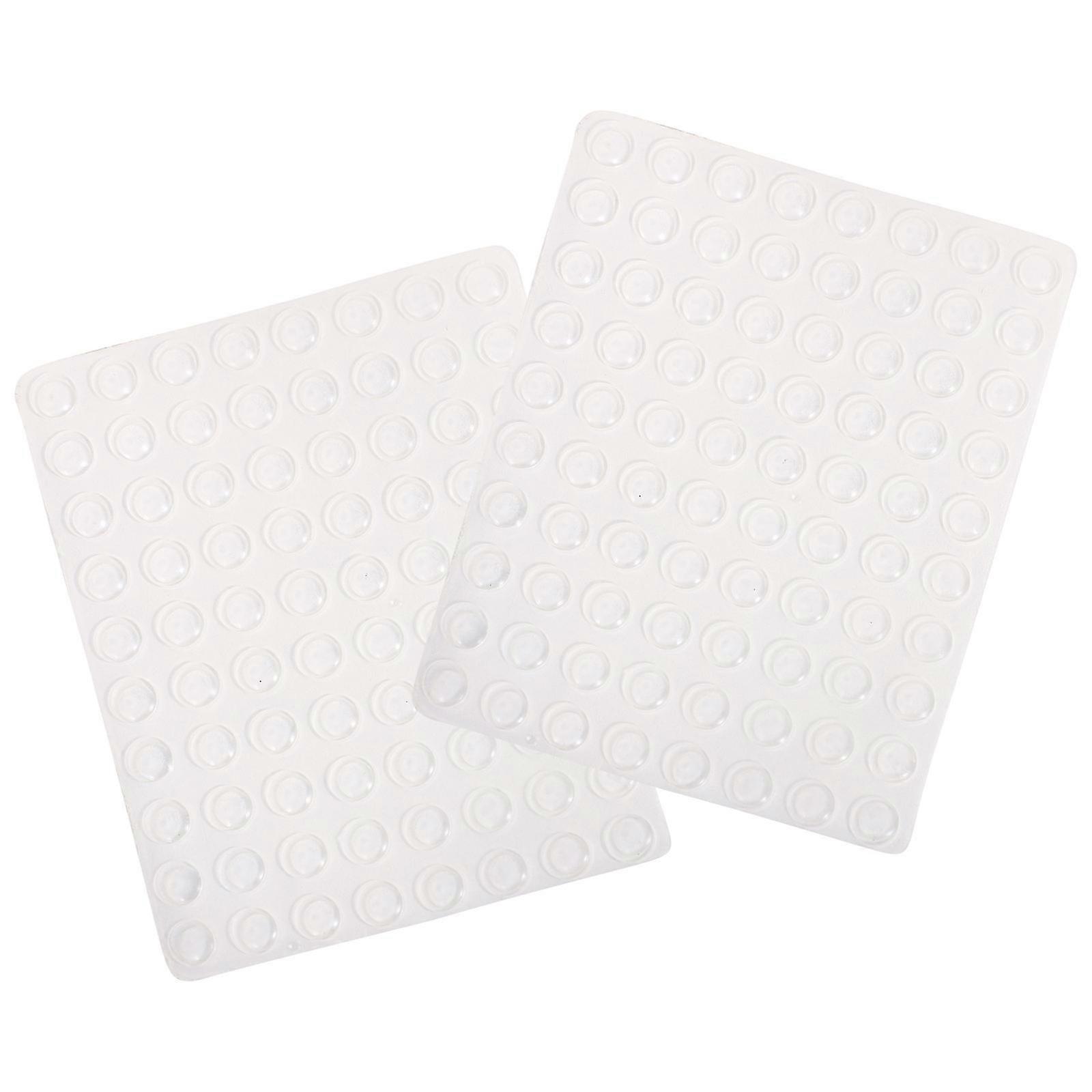 Adhesive Bumper Protector Door Buffer Pads Home Use Transparent Material Cushioned Bumper for Door 160Set