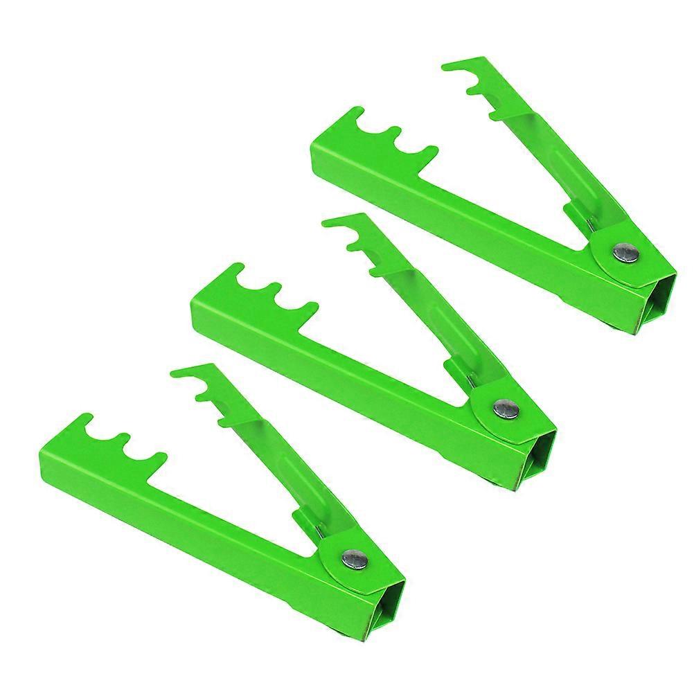 Rose Thorn Remover Pliers for Removing Stems and Leaves Made of Iron Green Color 3pcs