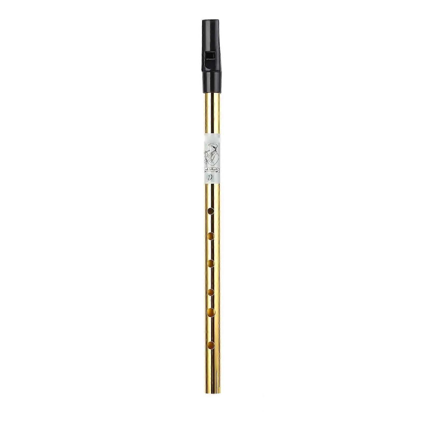 6 trous irlandais Tin Whistle clair Son Vent Musical Réglage précis Sifflet Flûte pour débutants D Tune