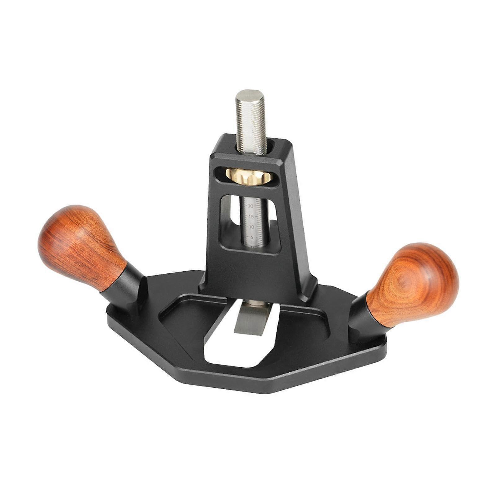 Mini Woodworking Planer, Portable Edge Smoothing Tool, Compact Hand Planer for DIY Woodcraft, Adjustable Depth Design
