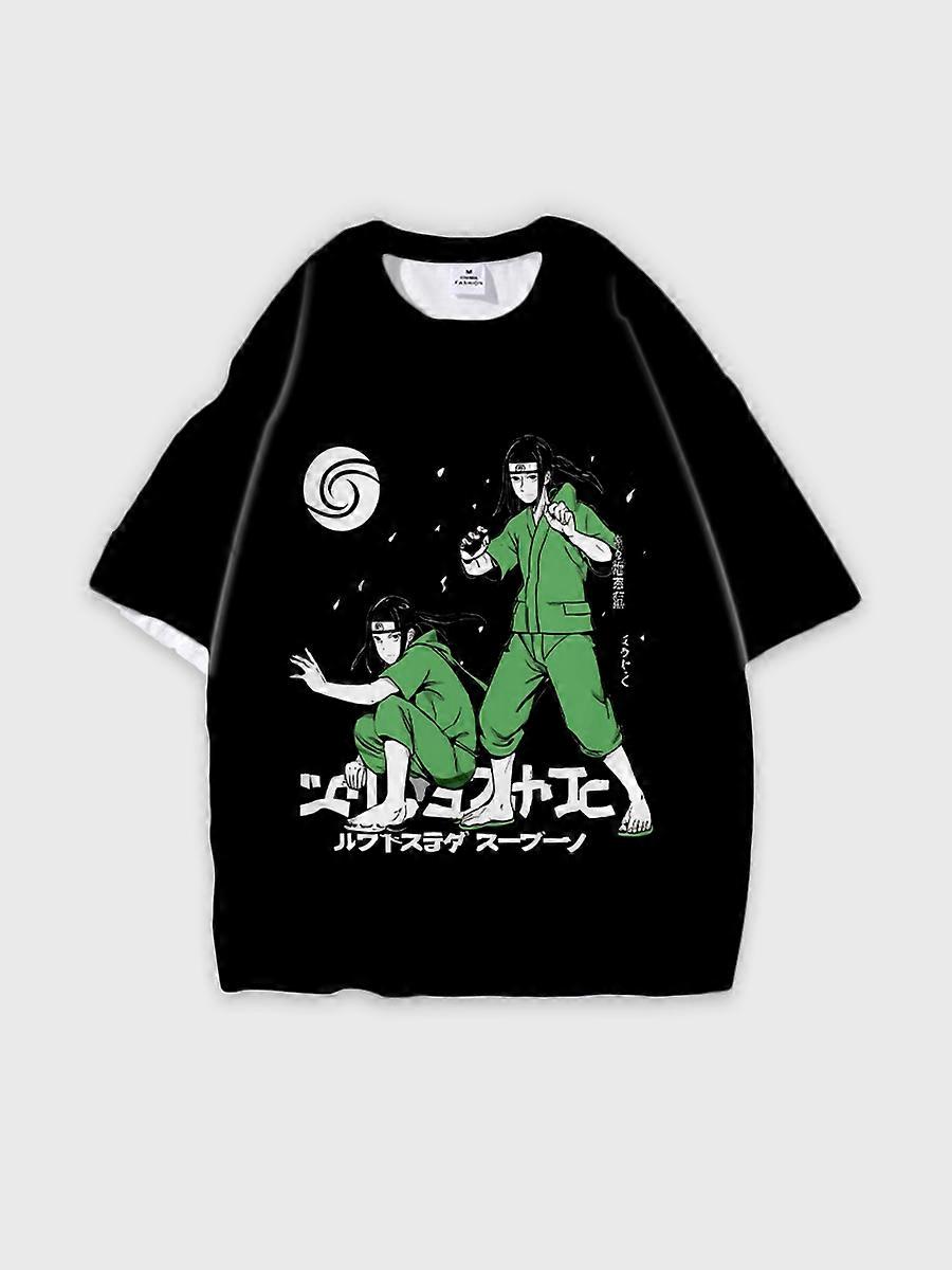 T-shirt round neck Role Pattern loose short sleeve P2668