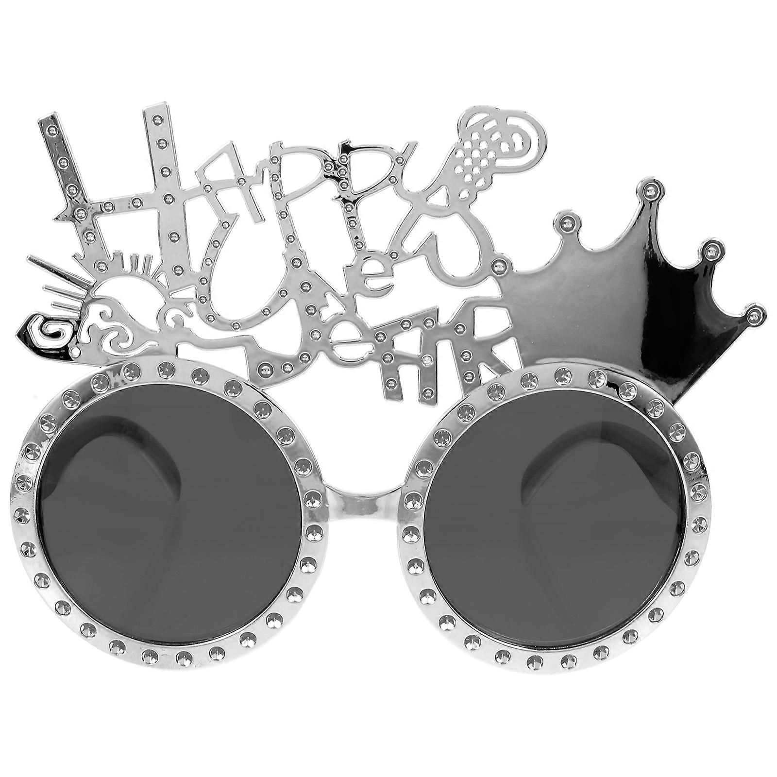 Sure! Here's a polished and engaging product description for **Creative Year Party Eyeglasses** that highlights their style, versatility, and festive